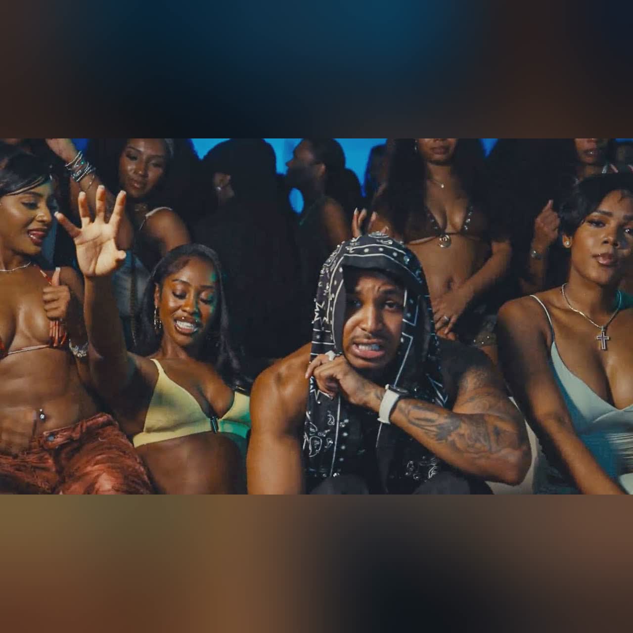 DDG - ROUND & ROUND ft. 42 Dugg, PLUTO, Bankroll Ni, SMJ (Official Music Video) cover art