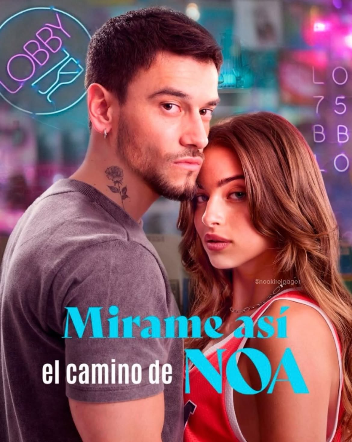 Poster Mírame así, el camino de Noa