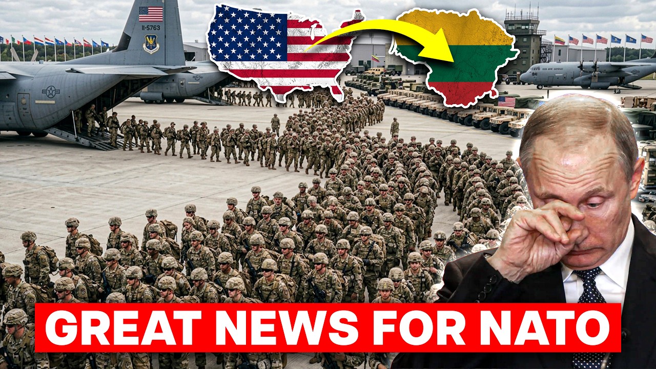 Putin Made a HUGE MISTAKE Pushing NATO Too Far: Now 1,000 U.S. Troops Heading to Russia's Doorsteps cover art