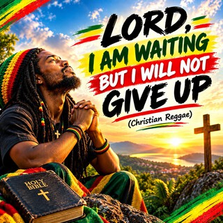 LORD, I AM WAITING BUT I WILL NOT GIVE UP cover art