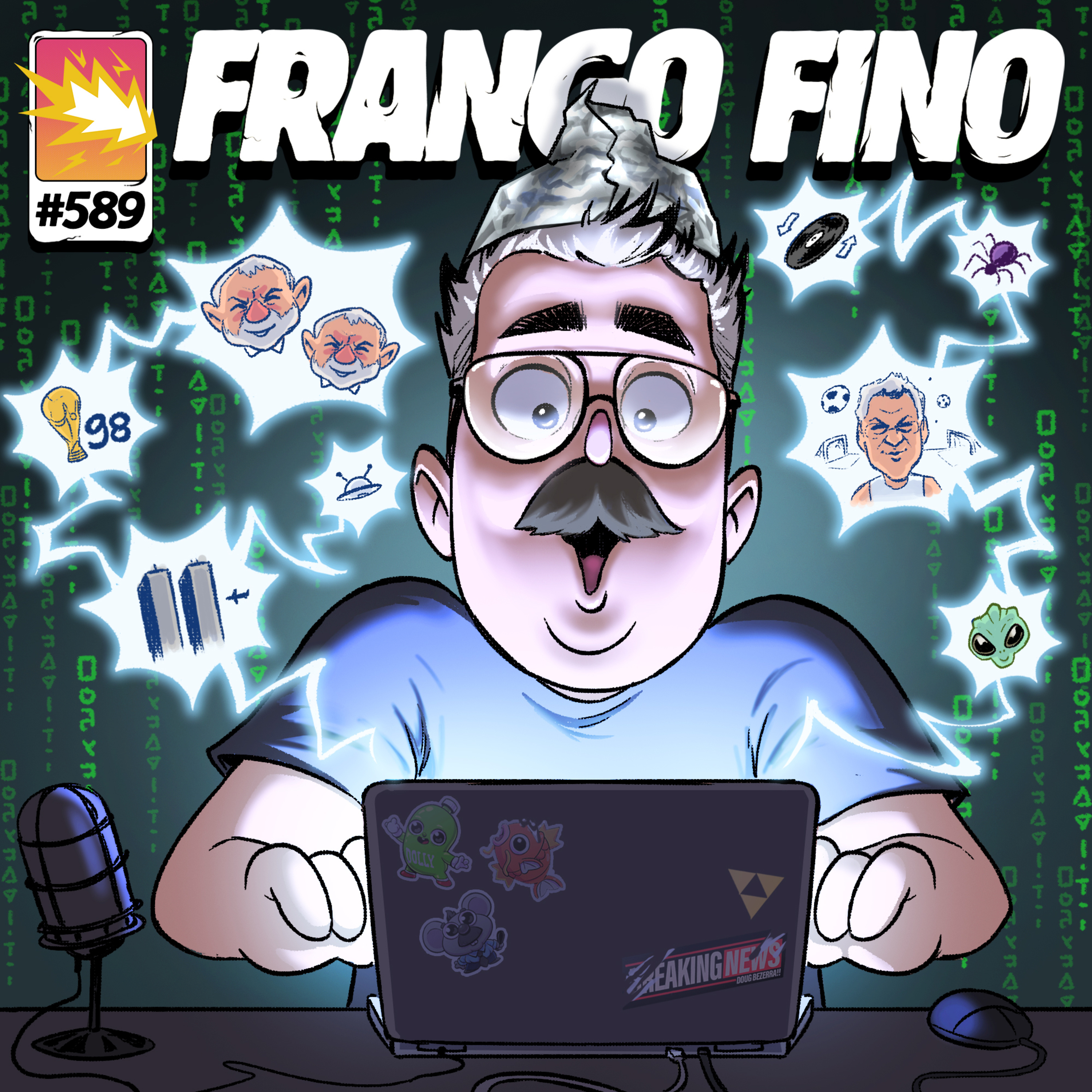 FRANGO FINO 589 | TEORIAS DA CONSPIRAÇÃO QUE JÁ ACREDITAMOS cover art