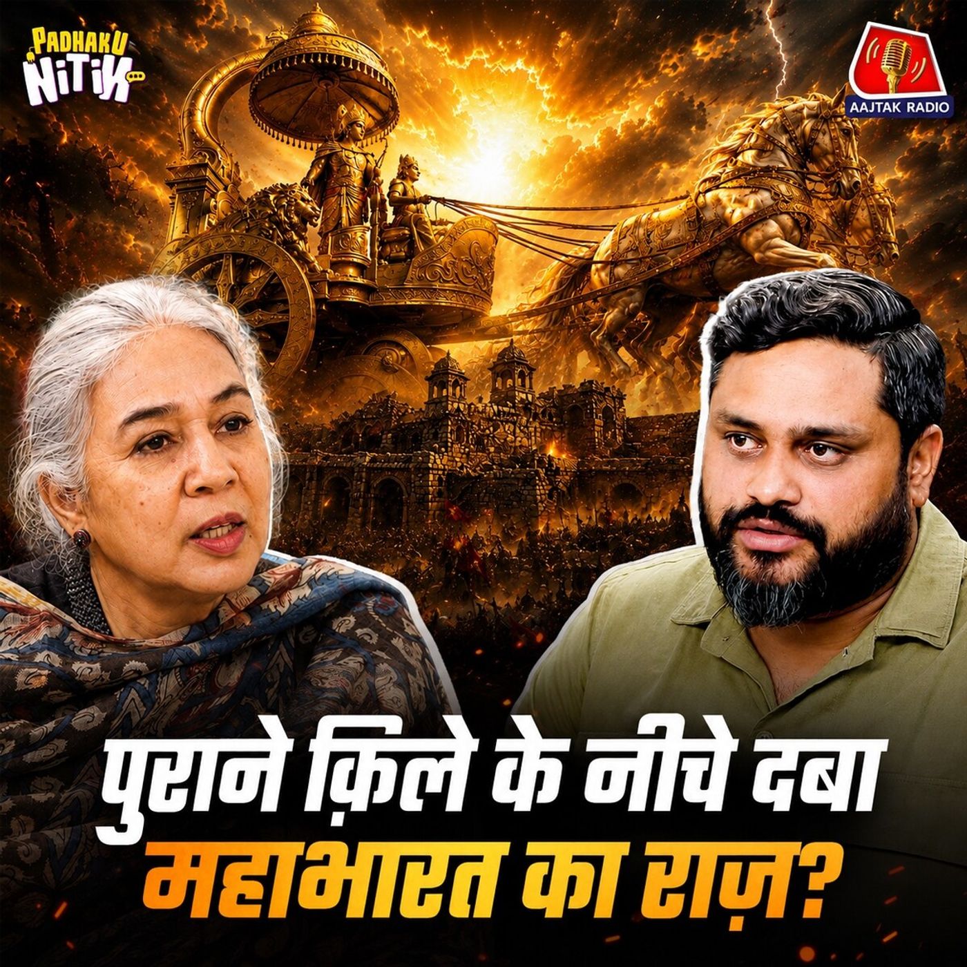 Lal Kot से लेकर Shahjanabad तक: Delhi के 7 किलों में छिपा है पूरा इतिहास Ft. Swapna Liddle : Padhaku Nitin cover art
