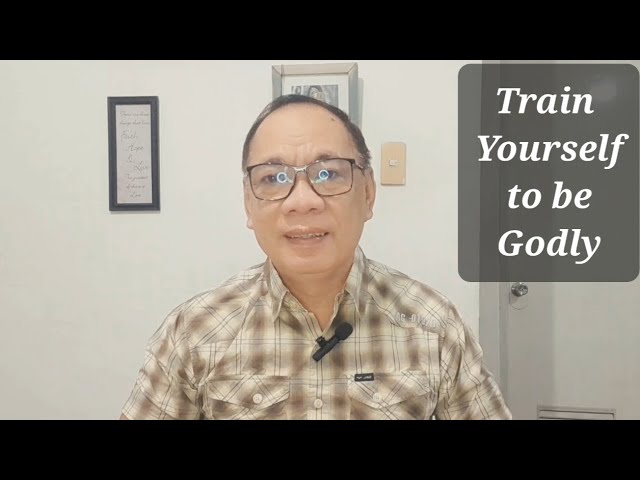 Daily Devotions in Tagalog: Train Yourself to be Godly cover art