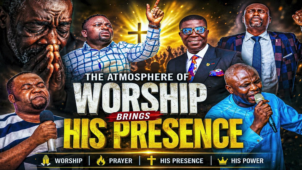 THE ATMOSPHERE OF WORSHIP BRINGS HIS PRESENCE cover art