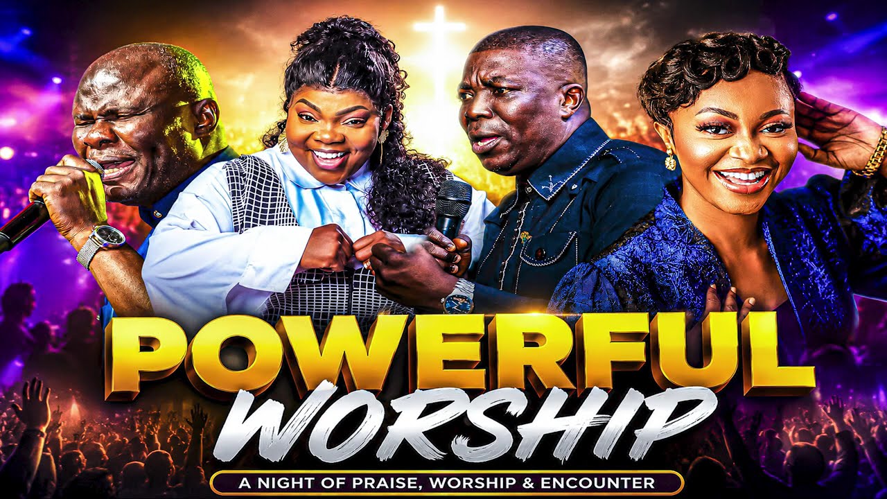 POWERFUL ENCOUNTER, A NIGHT OF WORSHIP AND ADORATION cover art