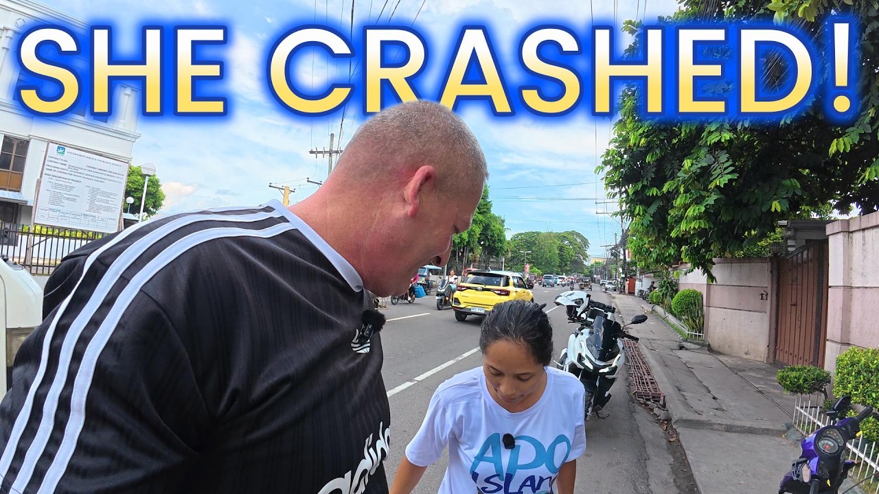She Crashed Dodging Traffic In The Philippines cover art