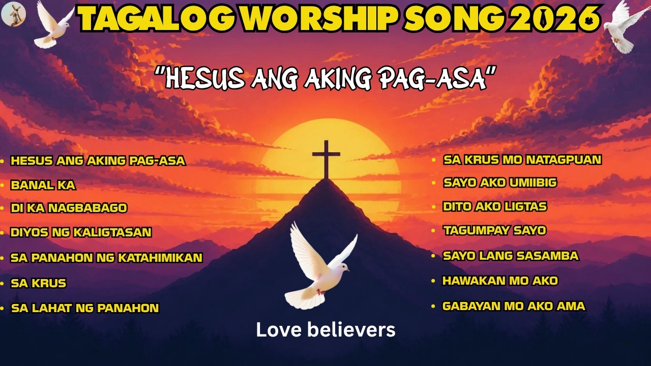 TAGALOG WORSHIP SONG 2026 ''HESUS ANG AKING PAG-ASA'' WITH NEW LYRICS cover art