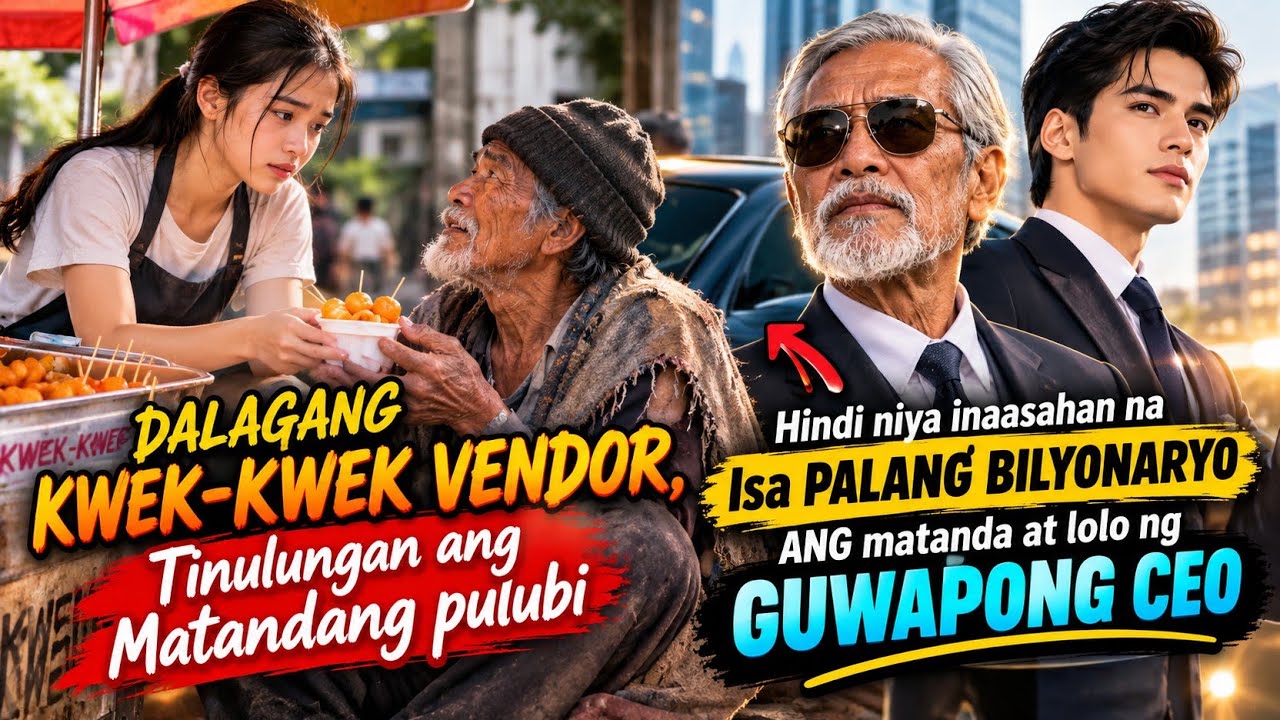 HINDI MAKAPANIWALA ANG DALAGA DAHIL ANG MATANDANG PULUBI NA TINULUNGAN NIYA AY ISA PALANG BILYONARYO cover art