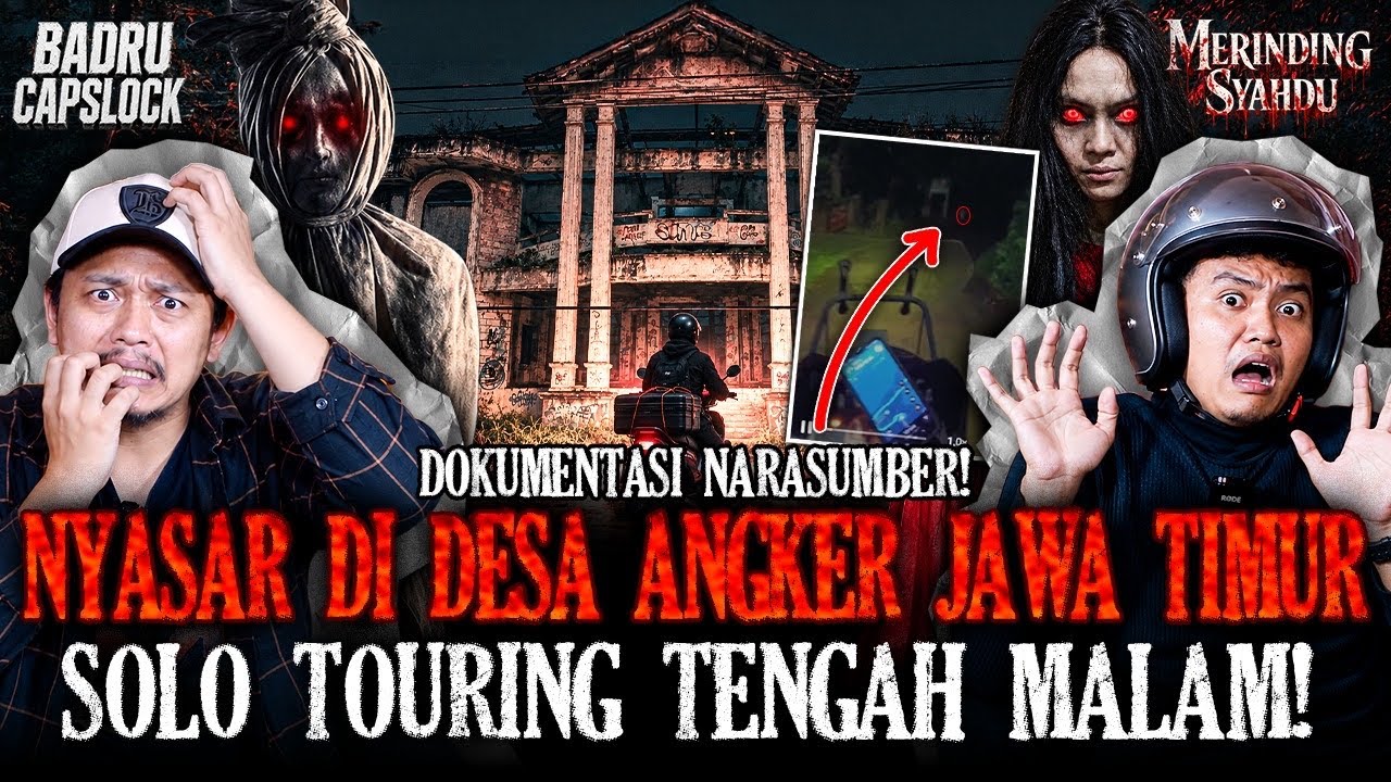 MERINDING!!! PERJALANAN MALEM LINTAS PANTURA CUMA SENDIRIAN! TEROR POCONG PESUGIHAN cover art