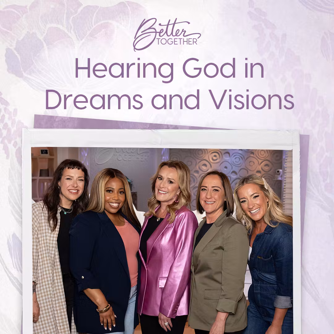 Hearing God in Dreams and Visions with Sheila Walsh, Christine Caine, Janice Gaines, Kalley Heiligenthal, and Elyse Mahan cover art