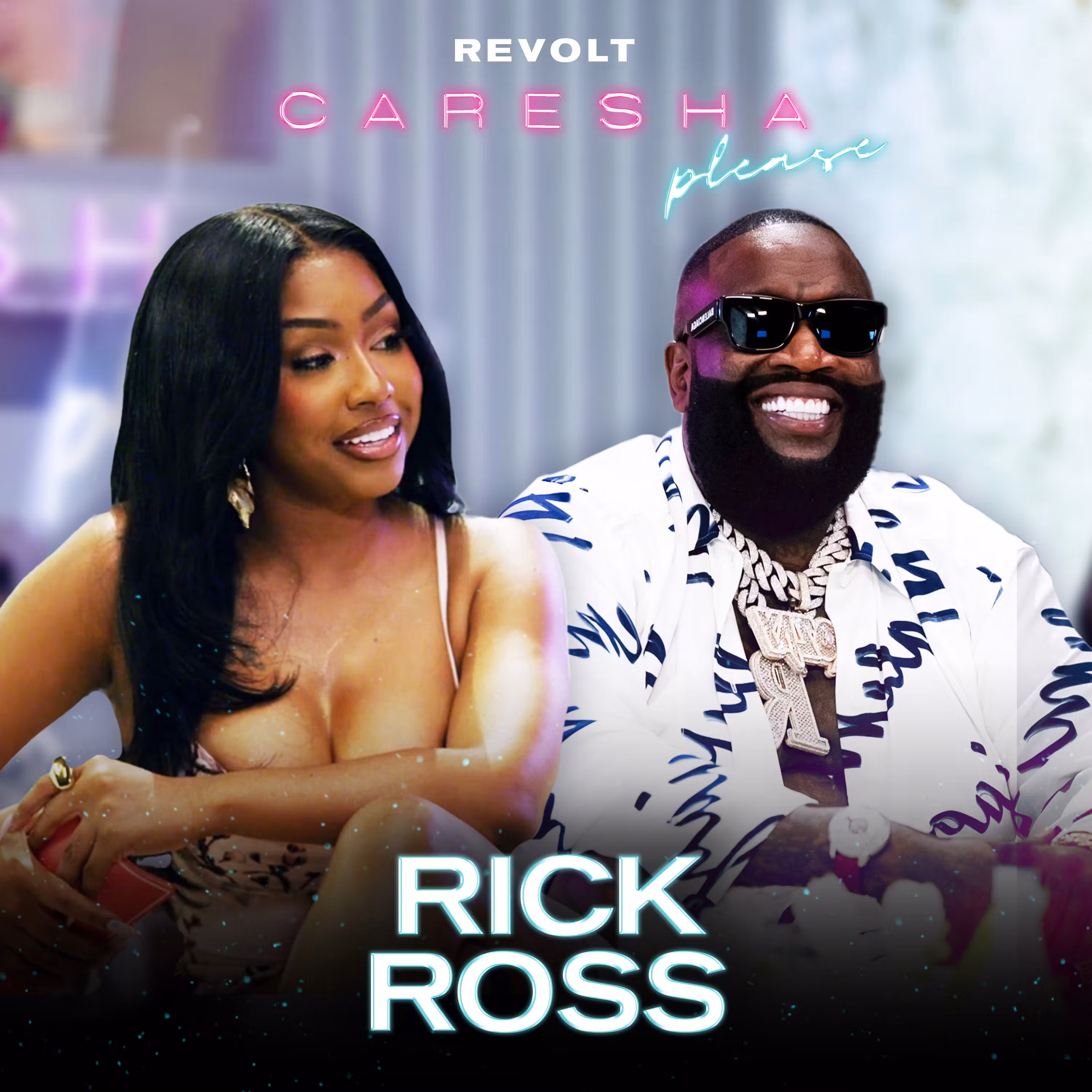 Rick Ross Talks BBL Drake, Tia Kemp, Canada Fight Video, Luxury Lifestyle & More | Caresha Please cover art