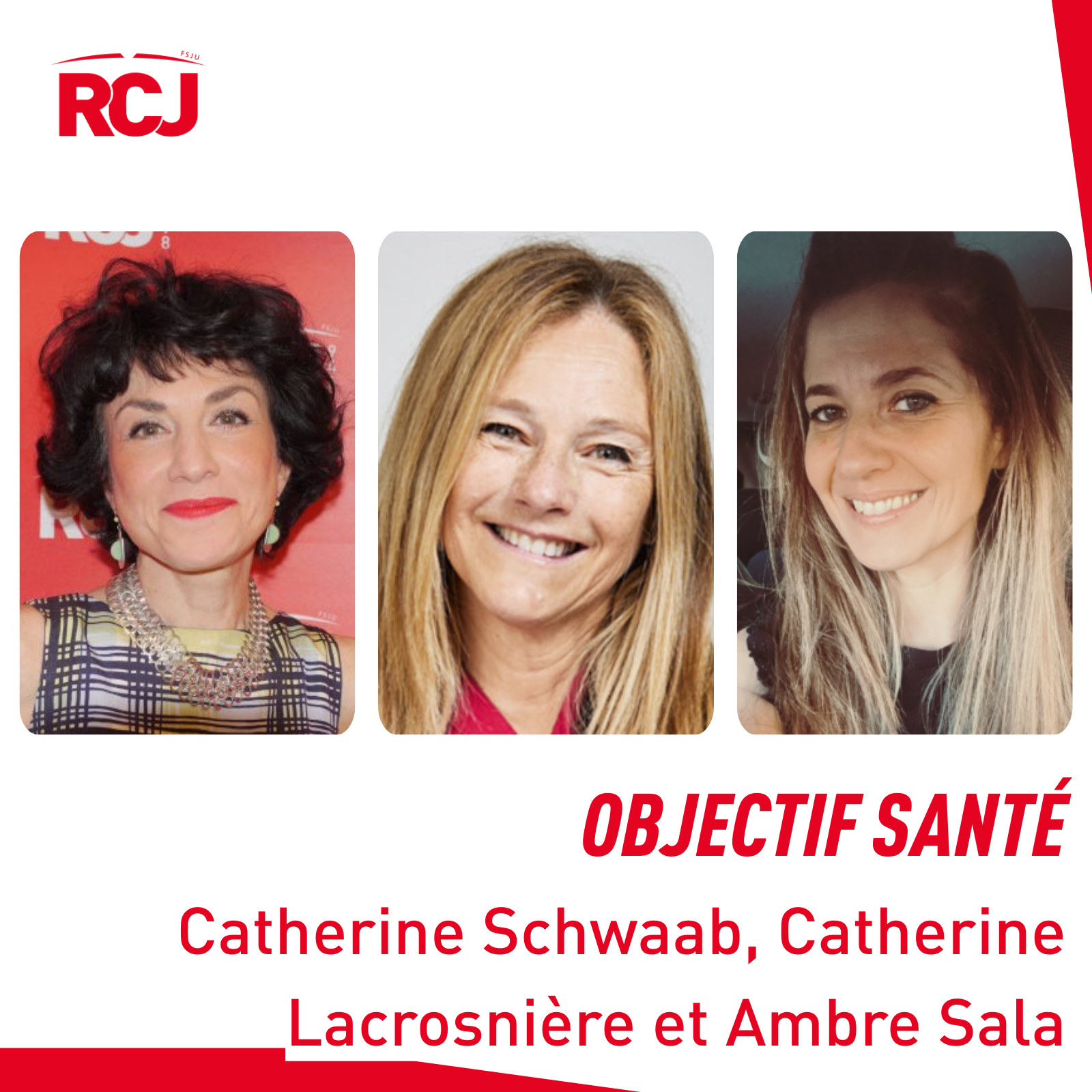 Objectif Santé – Catherine Schwaab, Catherine Lacrosnière et Ambre Sala cover art