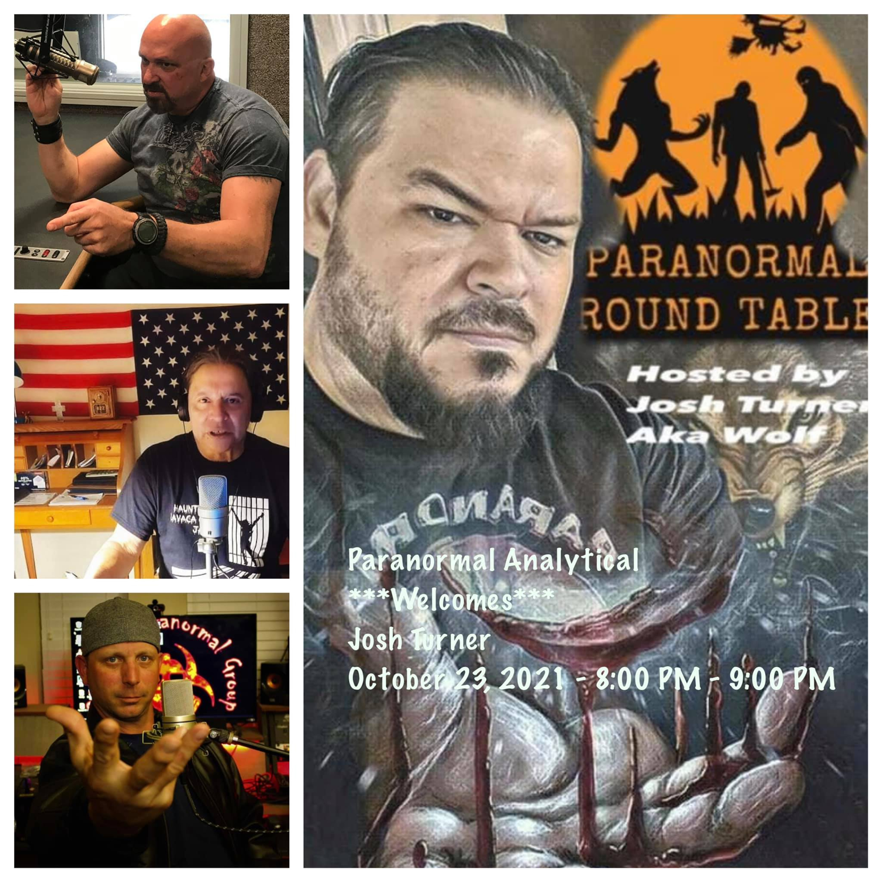 Paranormal Round Table Host, Josh Turner Joins Discussion on Cryptids. cover art