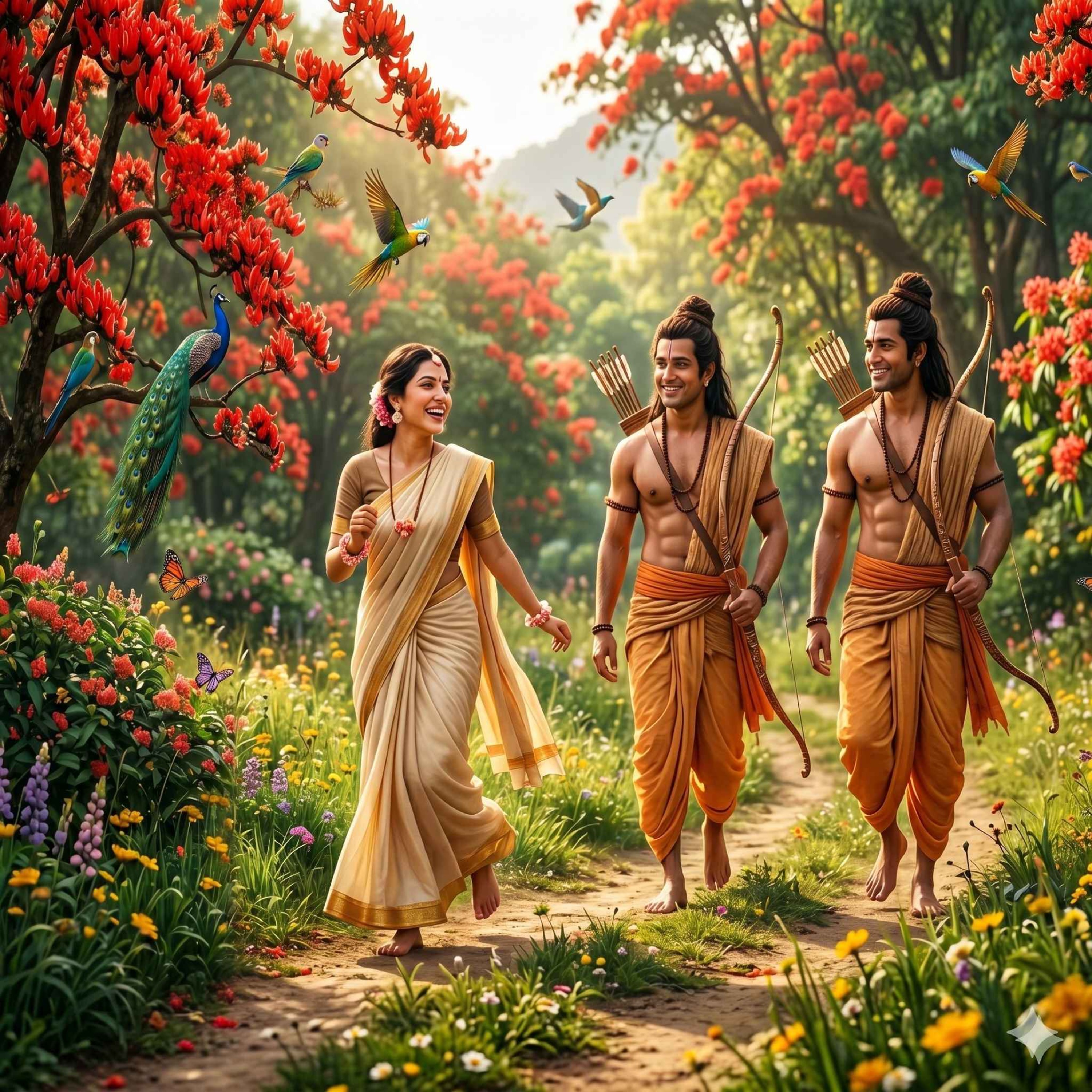 Ramayana Episode 16: Ram, Sita, and Lakshman settles in Chitrakut cover art