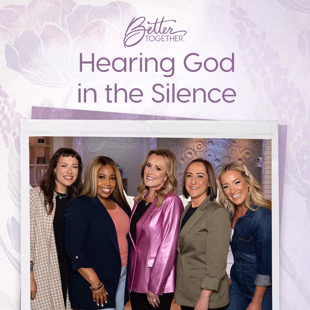 Hearing God in the Silence with Sheila Walsh, Christine Caine, Janice Gaines, Kalley Heiligenthal, and Elyse Mahan cover art