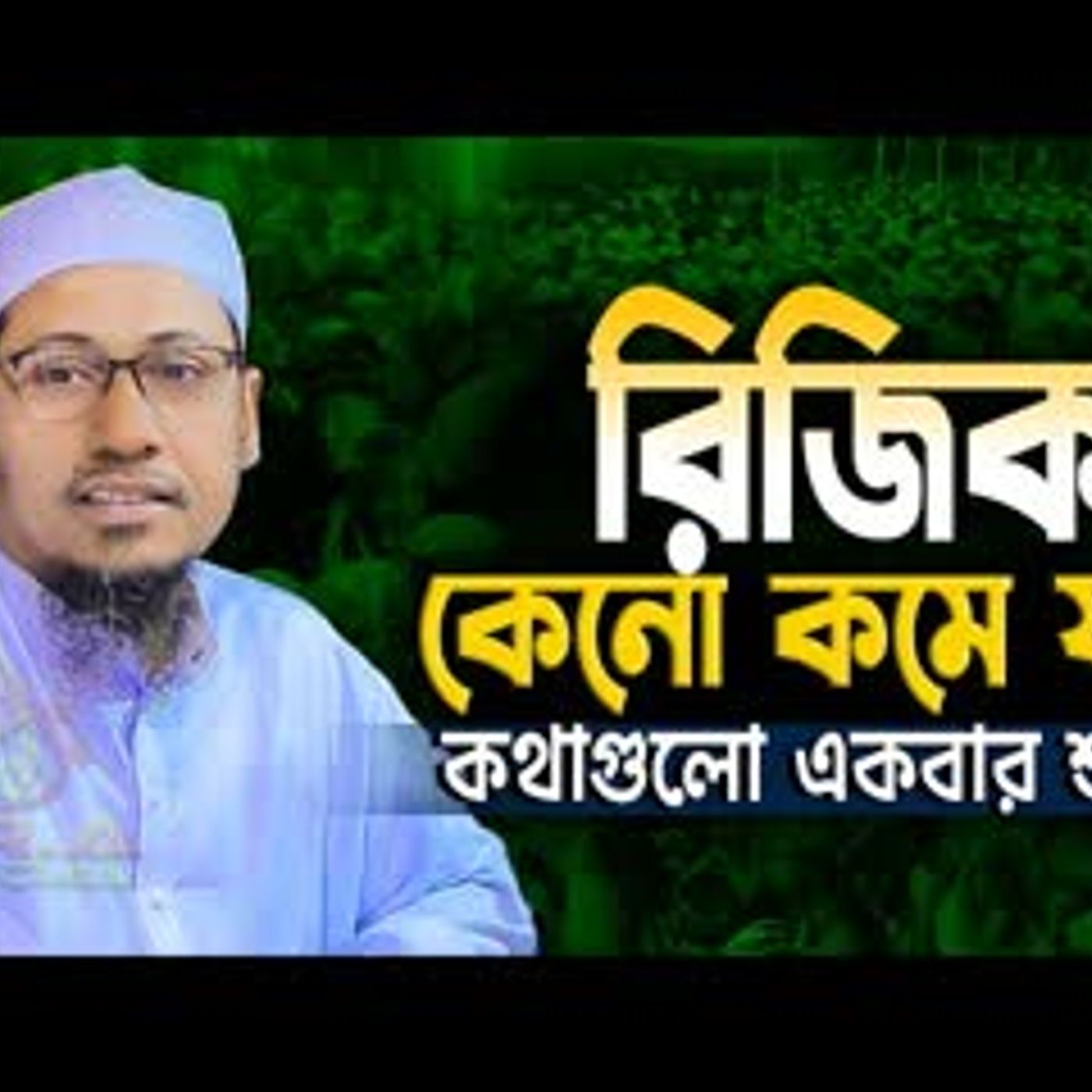 রিজিক কেনো কমে যায় একবার শুনুন আনিসুর রহমান আশরাফী ওয়াজ Anisur Rahman Ashrafi New Waz cover art
