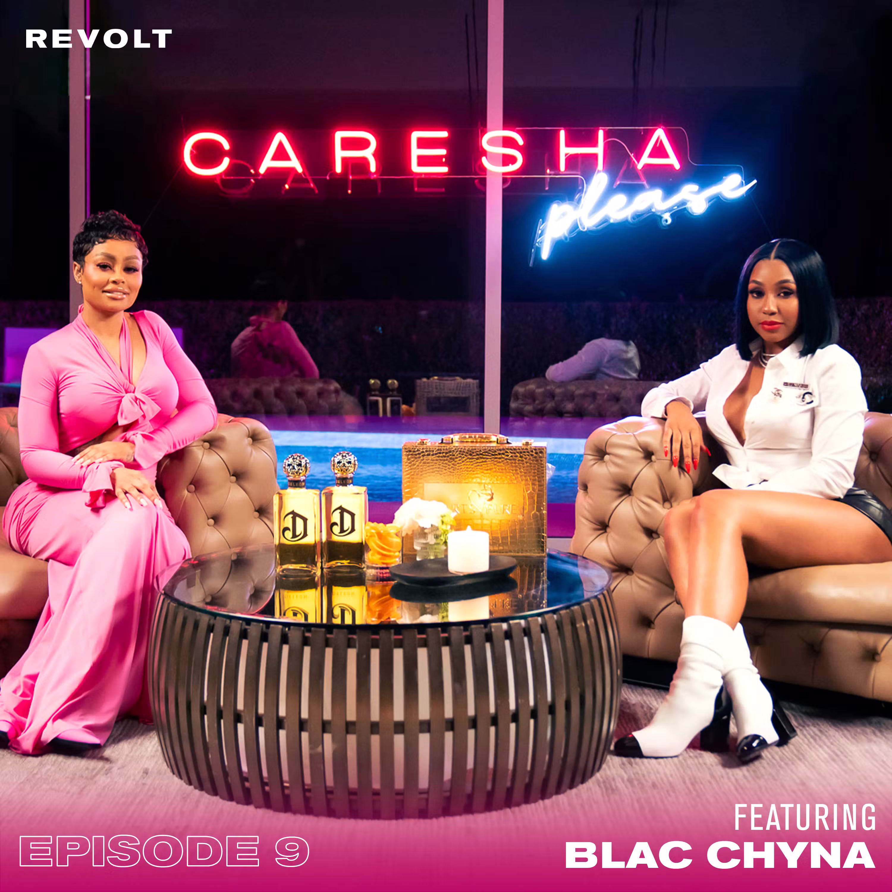 Blac Chyna Talks Turn-Ons & Offs, Kardashians, Tyga, Spiritual Journey & More | Caresha Please cover art