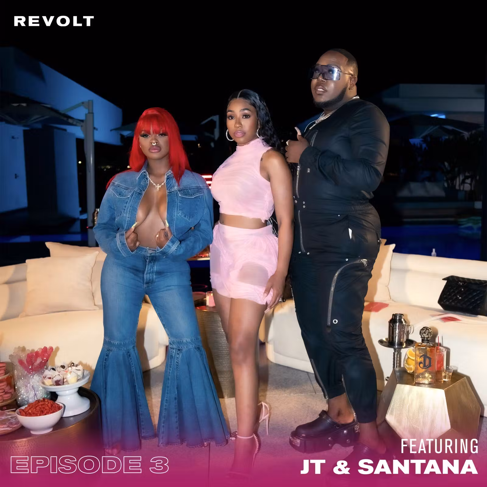 JT & Saucy Santana Talk Being A Real City Girl, Their Sex Life, Music Career & More | Caresha Please cover art