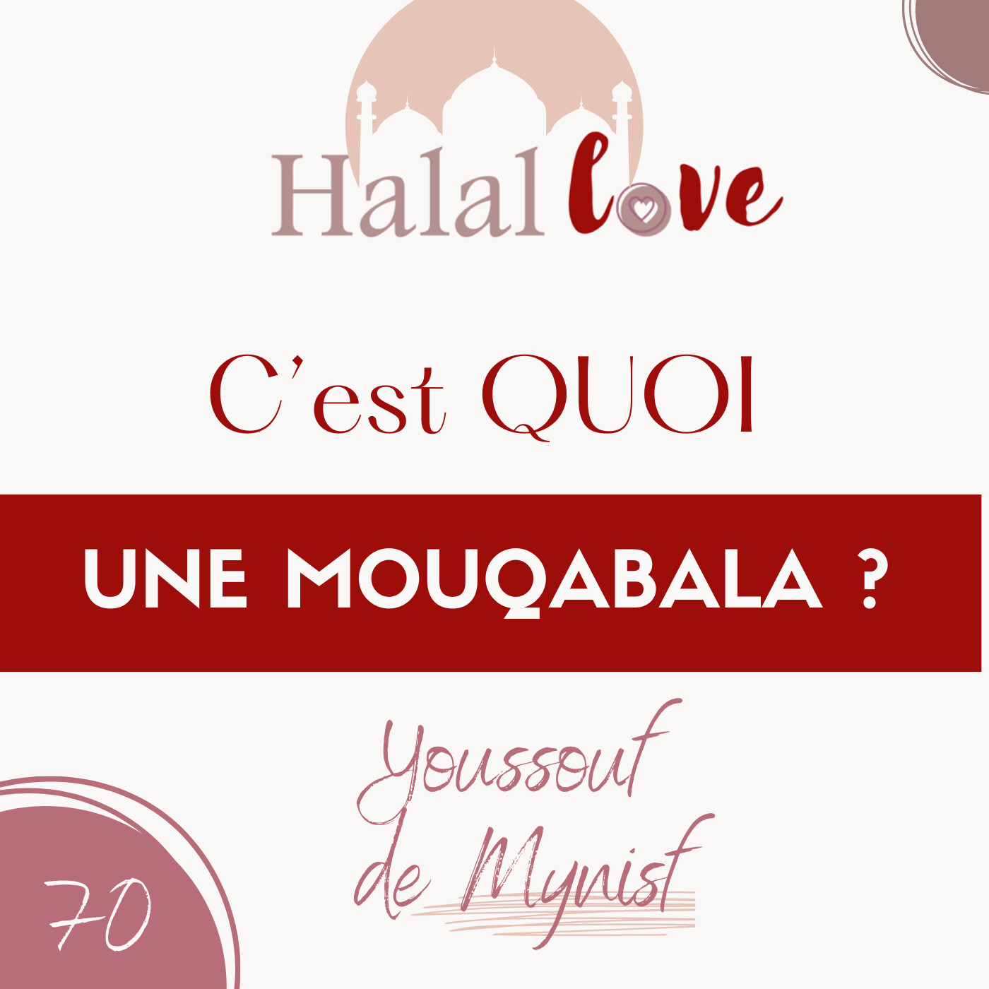 #70 - C’est QUOI une mouqabala 🧔🏽♂️❤🧕🏿?