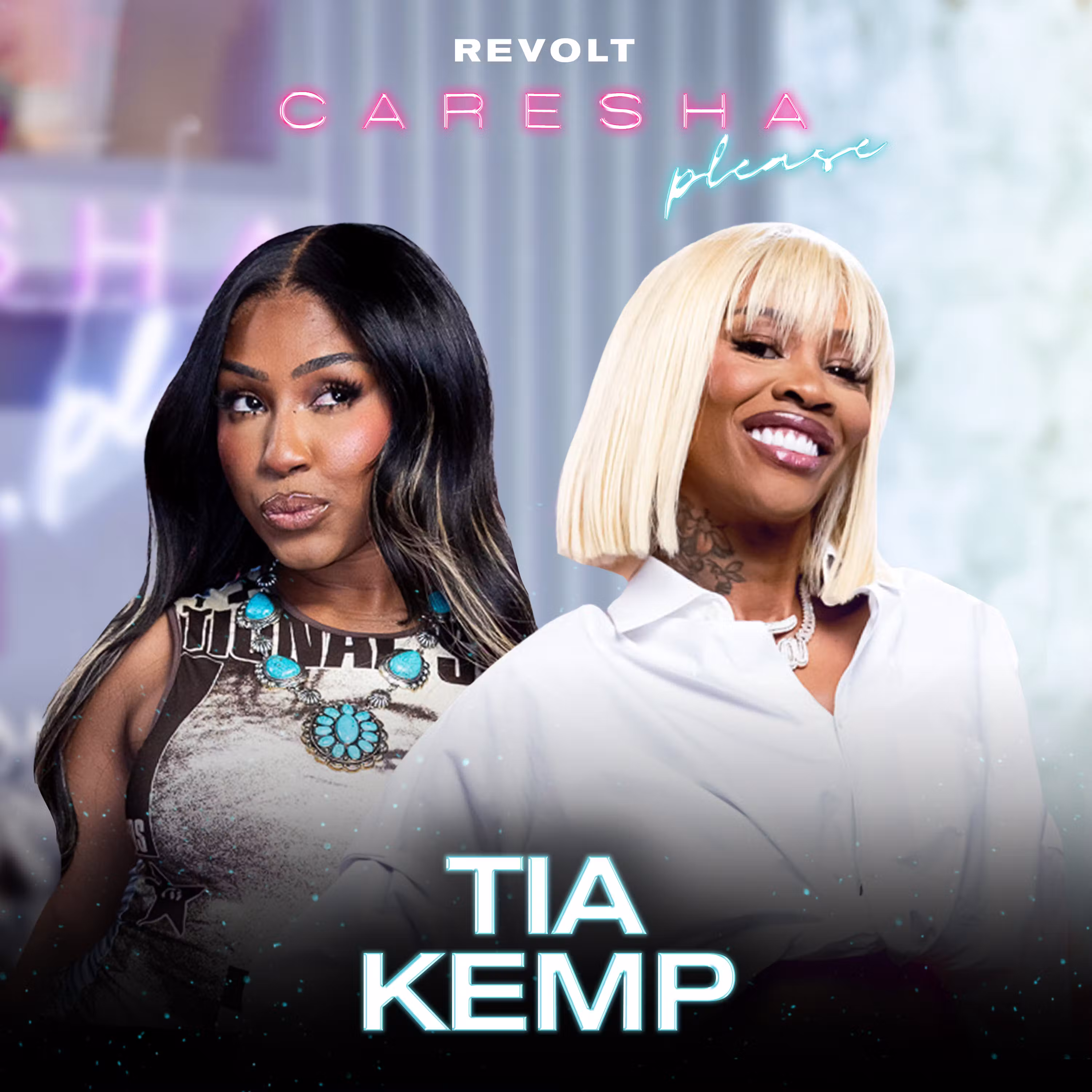 Tia Kemp Talks Exposing Rick Ross, Ozempic, Child Support & Social Media | Caresha Please cover art