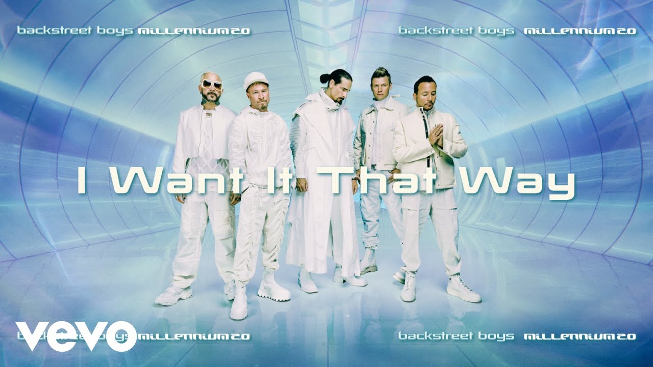 Backstreet Boys - I Want It That Way (Official Audio) cover art