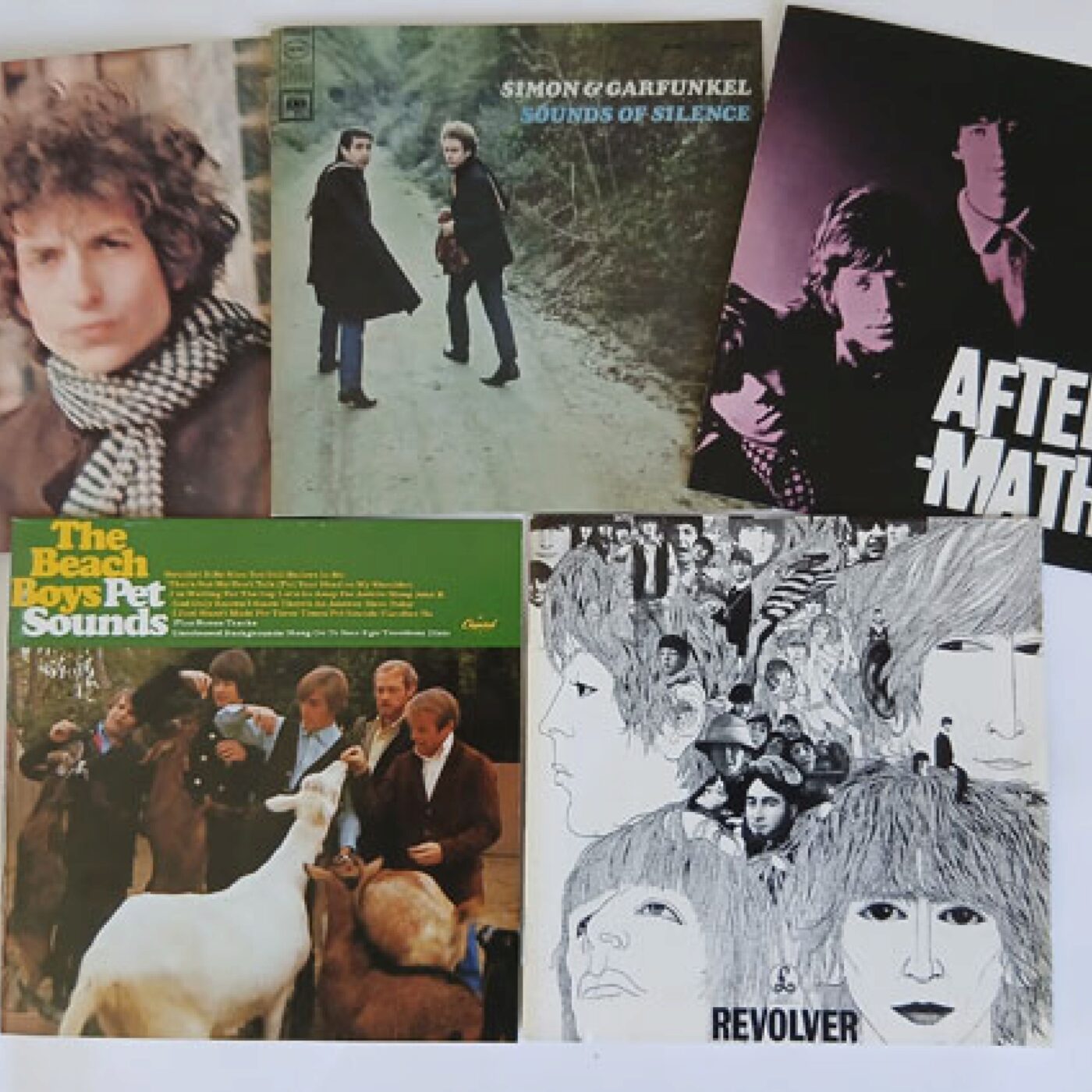 1966, année pop, à travers 5 albums cover art