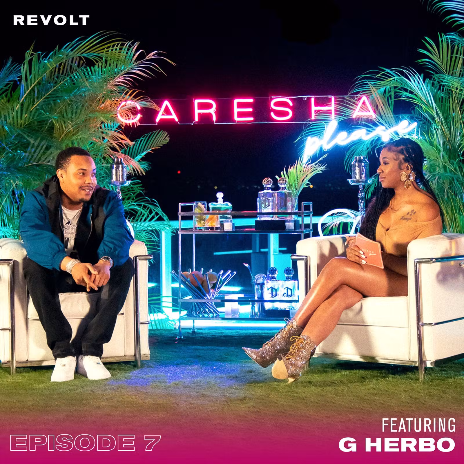 G Herbo Talks Living W/ PTSD, His Past Relationship, Fatherhood, His Career & More | Caresha Please cover art