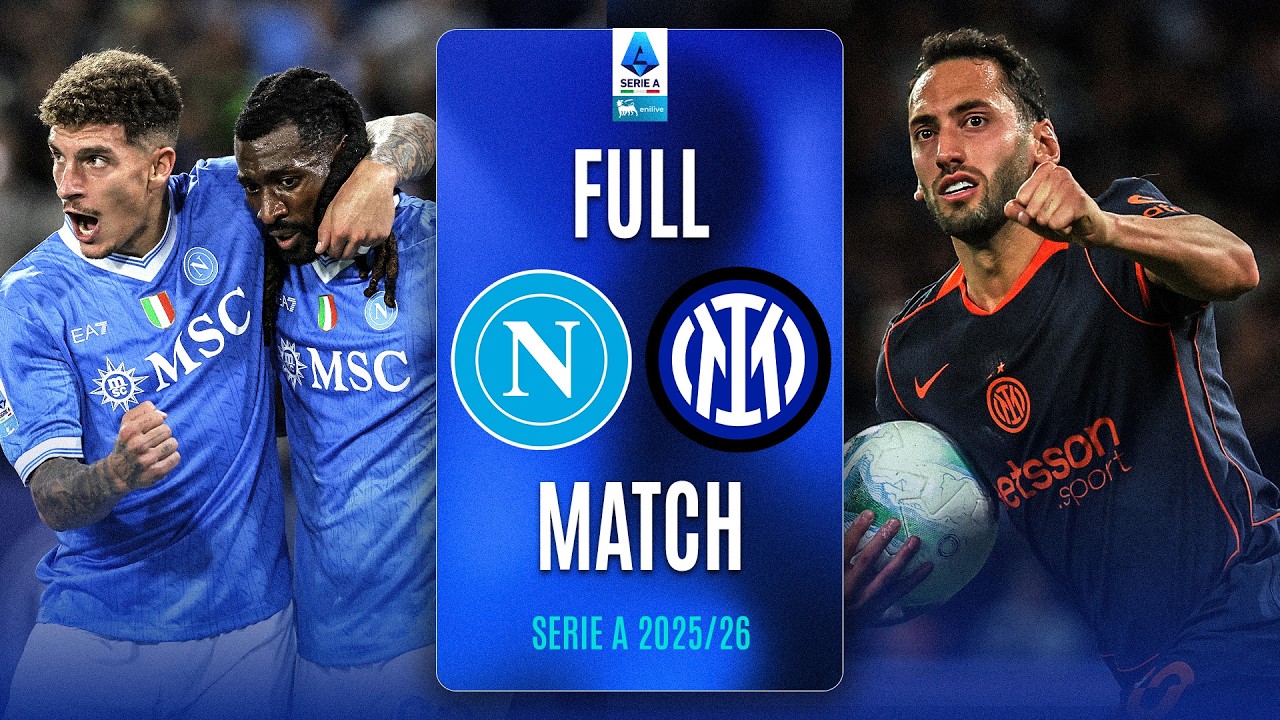 NAPOLI-INTER 3-1 | FULL MATCH | SERIE A 2025/26