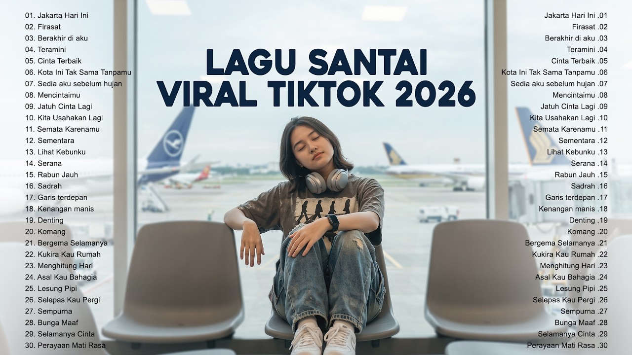Lagu Santai Viral Tiktok 2026 🤍🎧 — Top Hits Spotify 2026 — Lagu Santai Buat Kerja | Terbaru 2026 🍃 cover art