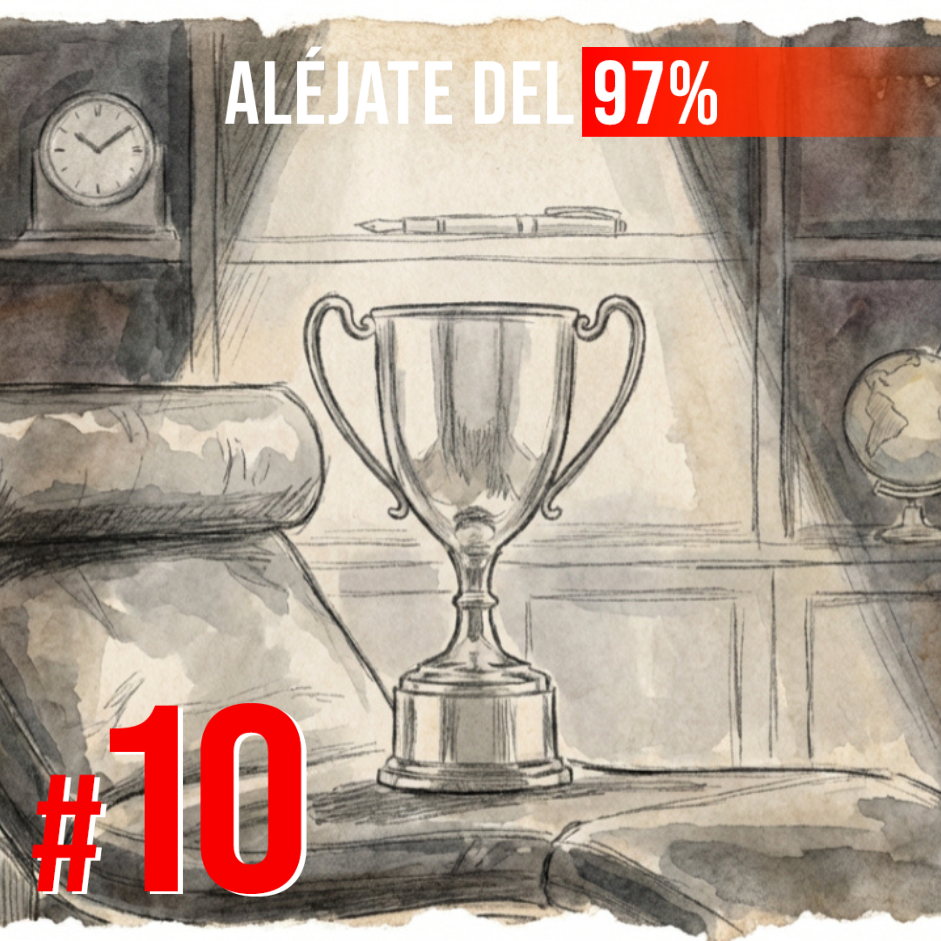 #10 | Del drama de oficina a equipos que ganan: la regla que nadie te dice | Humberto Herrera | Aléjate del 97% cover art