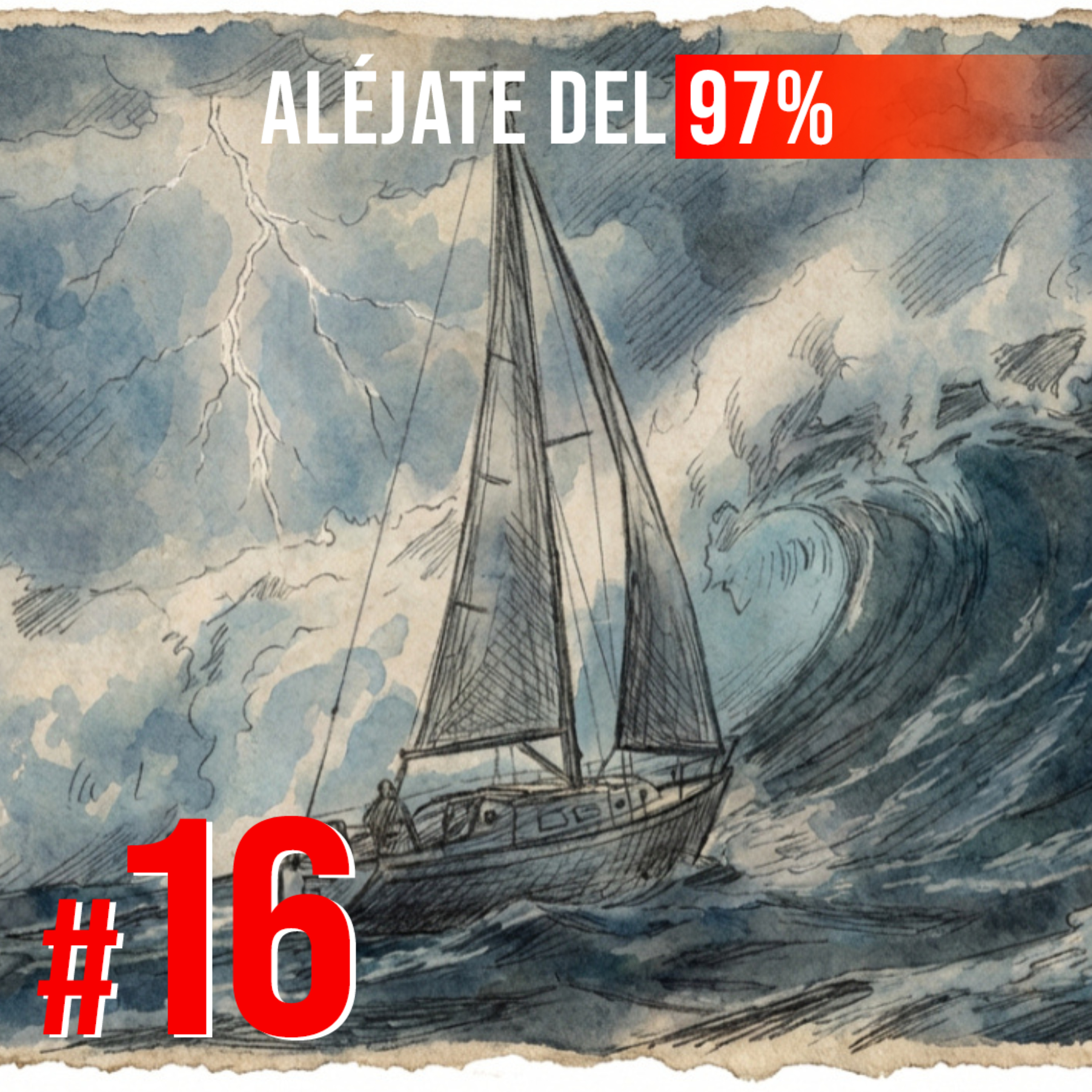 #16 | Los dieron por muertos en el Atlántico. El Sayula los hizo inmortales | El Sayula II | Aléjate del 97% cover art