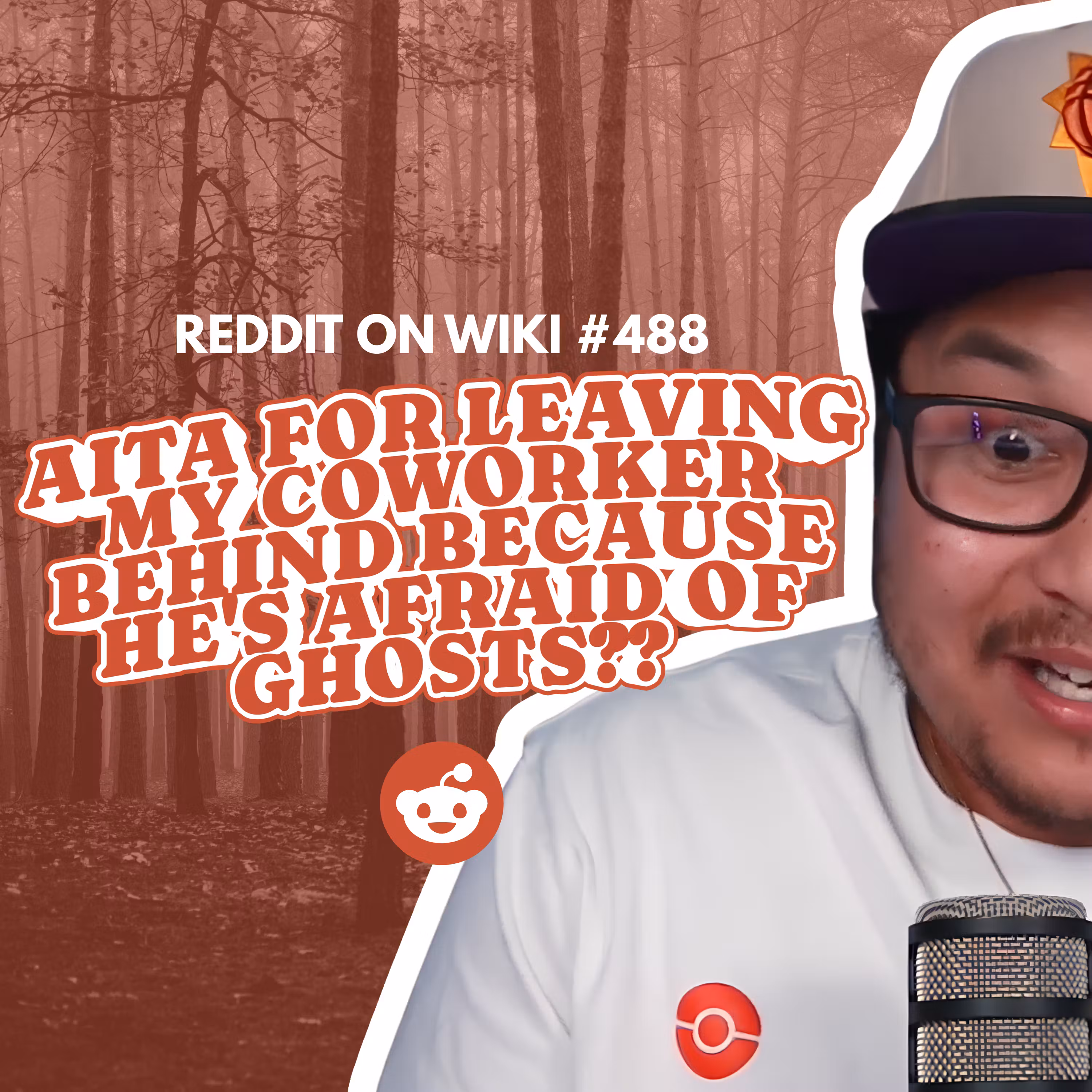 AITA for LEAVING My Coworker Behind Because He's AFRAID Of Ghosts? cover art