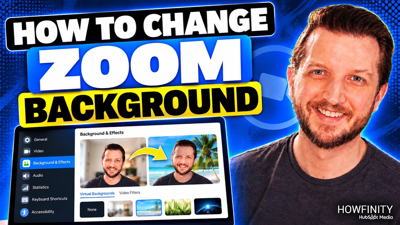 How To Change Your Background on Zoom cover art
