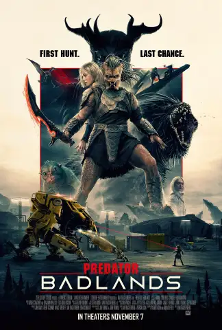 Predator: Badlands (2025) poster