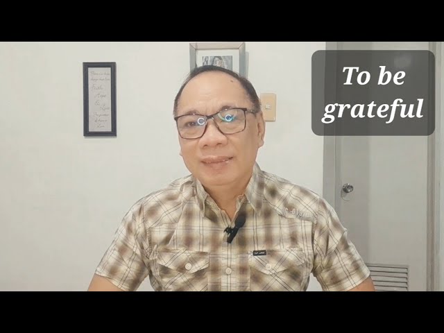 Daily Devotions in Tagalog: To be Grateful cover art