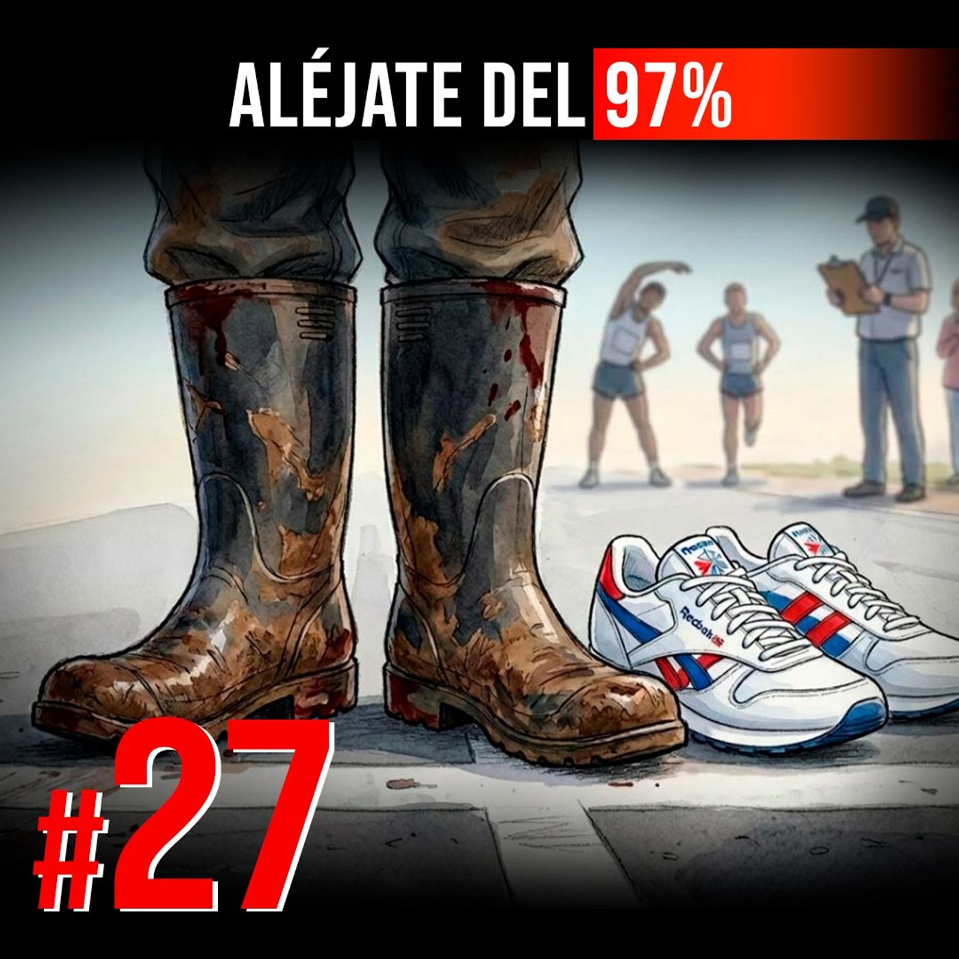 #27 | Un granjero de 61 años le bajó 2 días al récord mundial. | Cliff Young | Aléjate del 97% cover art