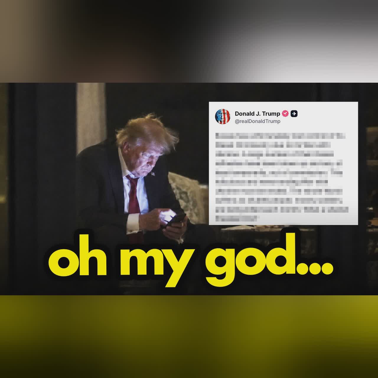 He deleted it but it was already too late..