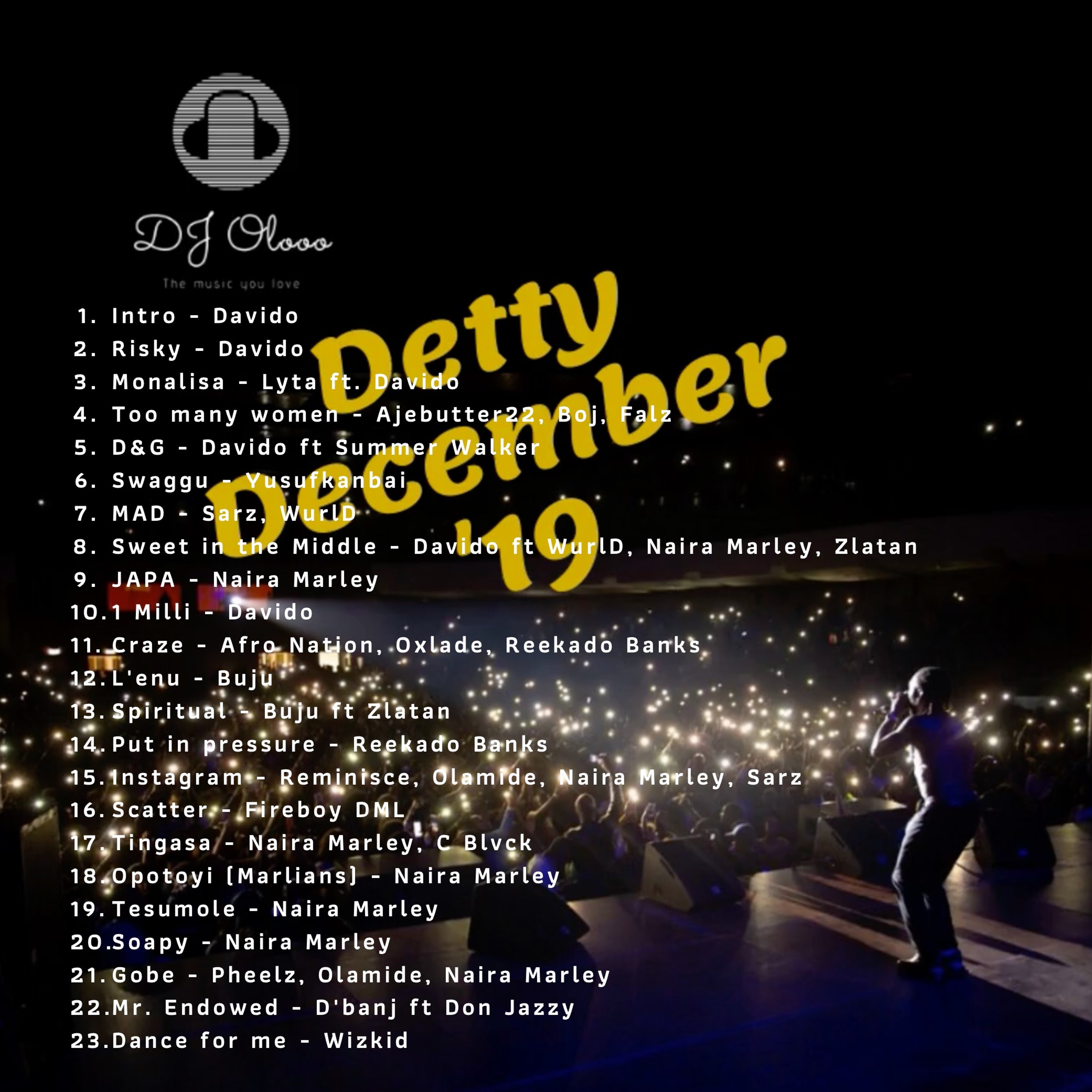 Detty December 2019 Mix cover art