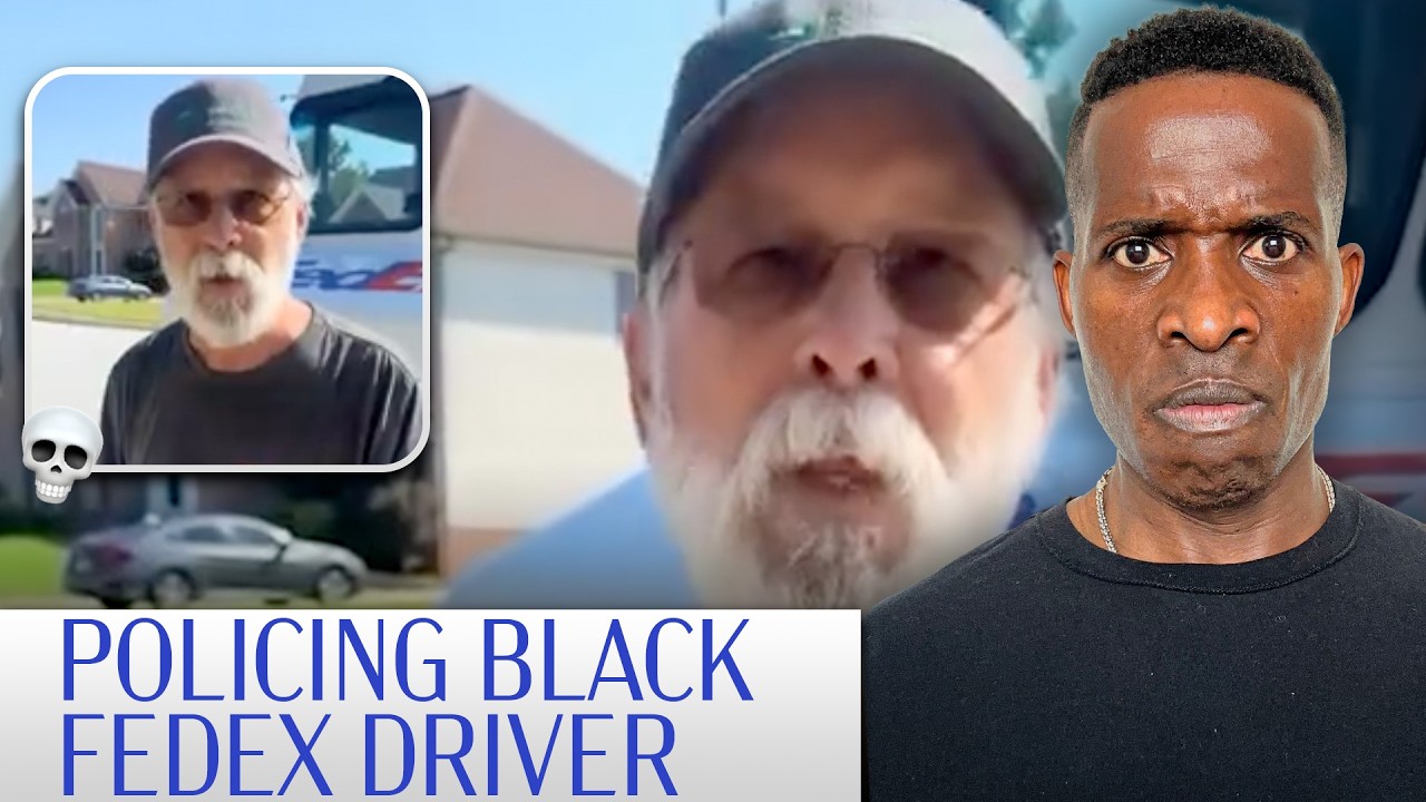 Old White Man Tries to Police Black FedEx Driver cover art