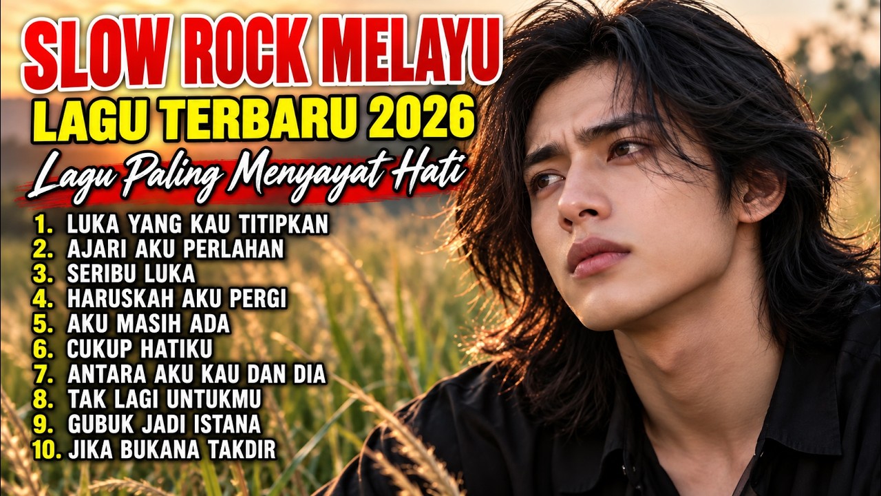 SLOW ROCK MELAYU TERBAIK 2026 / LUKA YANG KAU TITIPKAN / Full Album Lagu Malaysia Menyayat Hati cover art