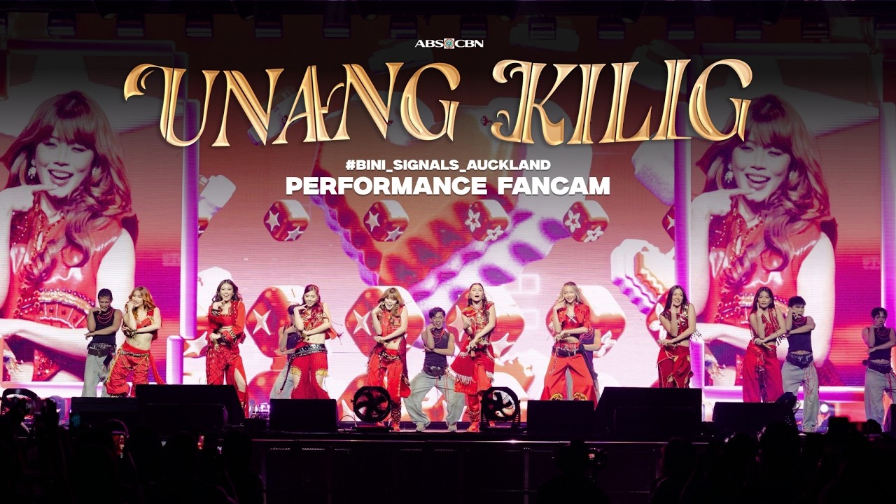#BINI : 'Unang Kilig' at the BINI Signals World Tour 2026 - Auckland Performance Fancam cover art