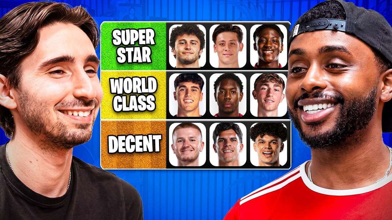 Ranking The BEST YOUNG PLAYERS Based On Potential! cover art
