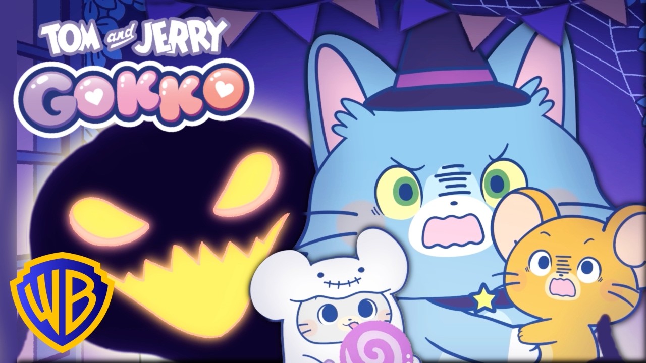 Spooky Season! 🎃🍭 | Tom and Jerry Gokko FULL EPISODES | @wbkids cover art