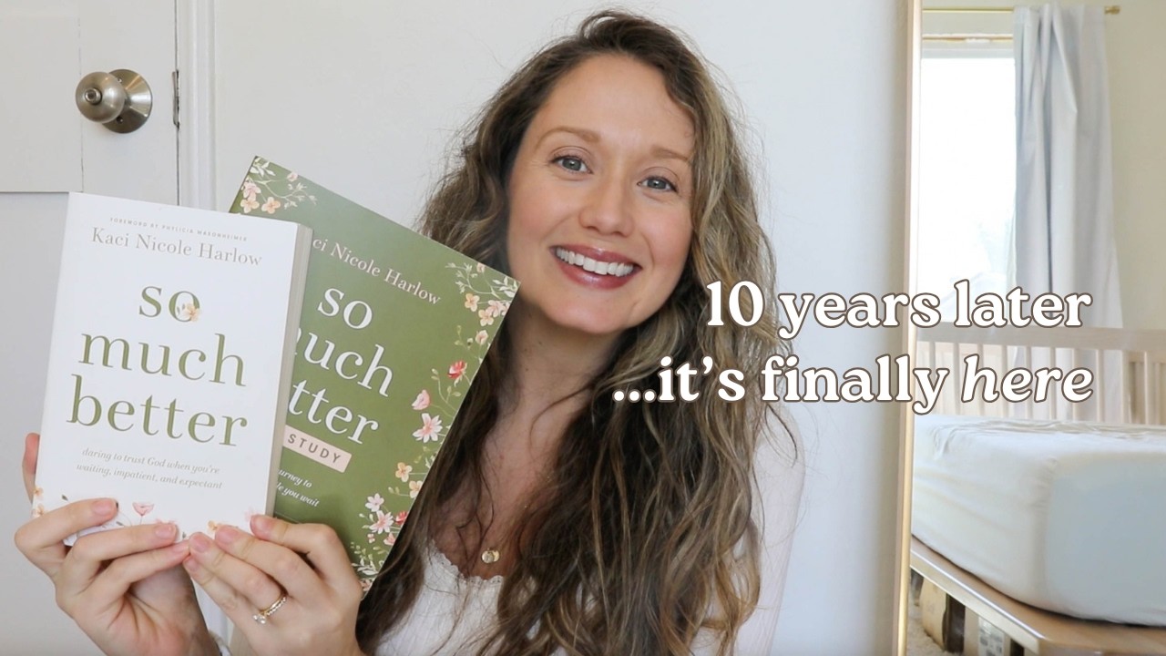 My First Book is FINALLY OUT! The God Story Behind It (10 Years in the Making) | Kaci Nicole cover art