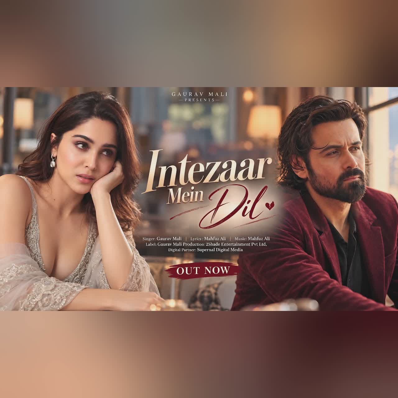 New Song 2026 | New Hindi Song | Intezaar Mein Dil | Emraan Hashmi | Sharvari | New Song cover art