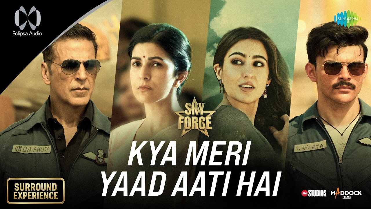 Kya Meri Yaad Aati Hai - Eclipsa Audio | Sky Force | Akshay Kumar, Veer P, Sara, Nimrat, Tanishk cover art