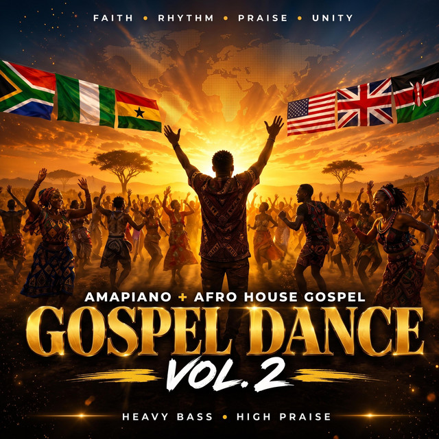 Amapiano Gospel Mix 2026 Vol. 2 Afro House Praise & Dance cover art
