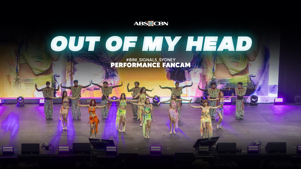 #BINI : 'Out Of My Head' at the BINI Signals World Tour 2026 - Sydney Performance Fancam cover art