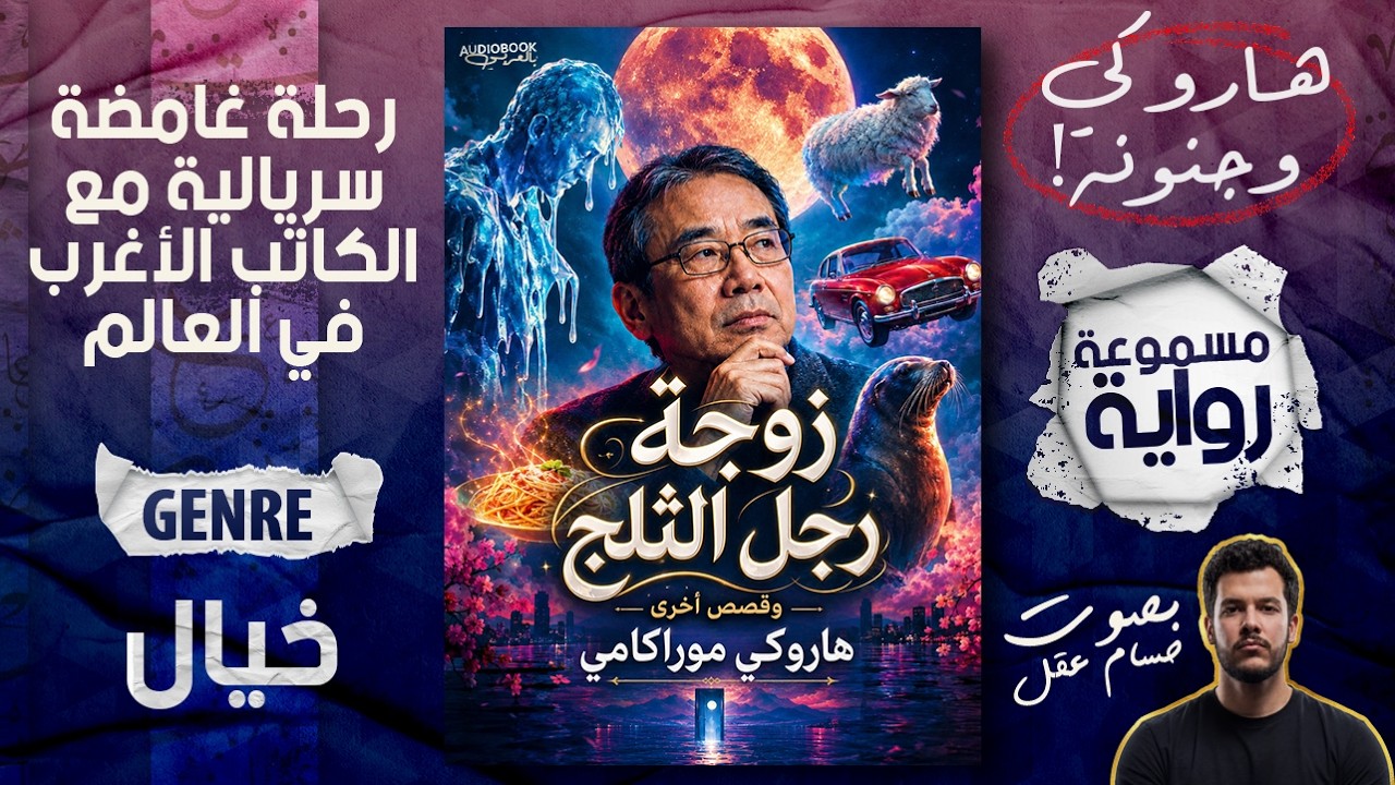 هاروكي موراكامي وجنونه المعتاد!! | زوجة رجل الثلج - بصوت حسام عقل cover art
