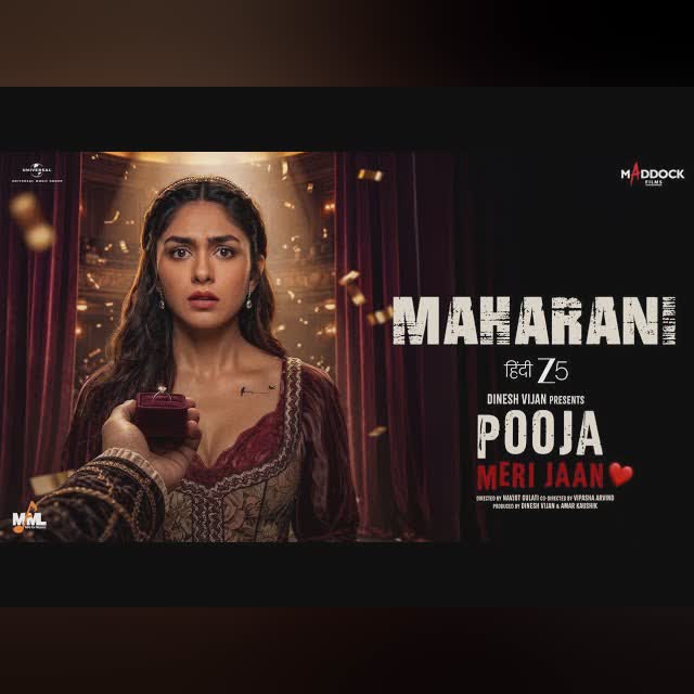 MAHARANI (Official Video) - Mrunal T, Huma Q, Vikram C | Vishal Mishra, Hansika P | Pooja Meri Jaan cover art